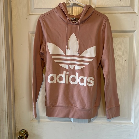 adidas Sweaters - Adidas Sweatshirt, Treifold, Mauve and white. women’s S